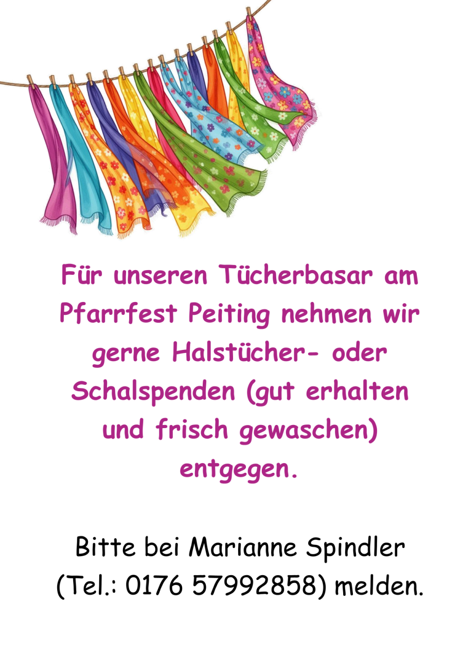 2026 Tücherbasar am PV-Fest-Bild