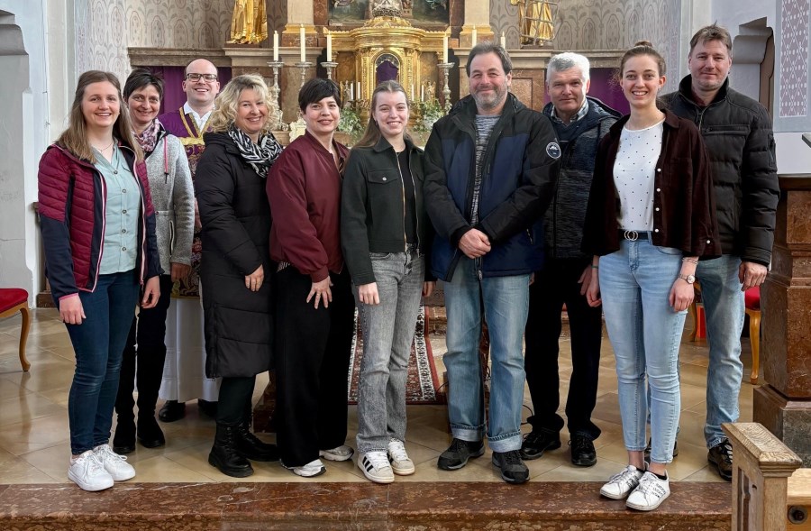 Der Pfarrgemeinderat in Tettenhausen
