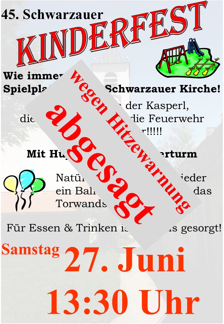 Plakat 45. KIFE 2026 abgesagt