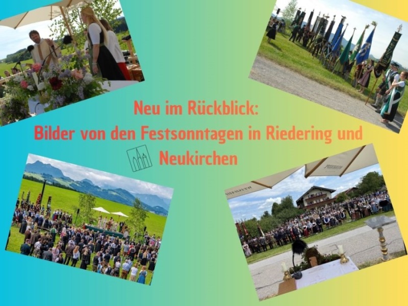 Rückblick Festsonntage