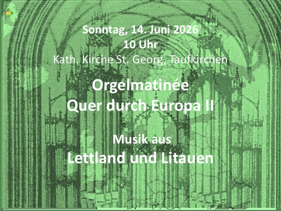 Orgelmatinée 14.06.2026