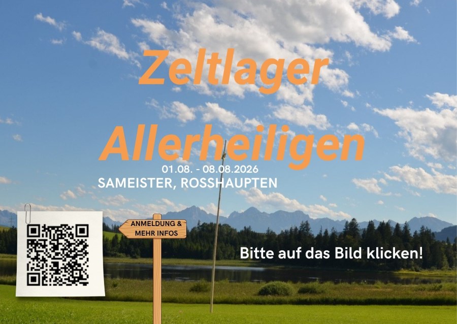 Zeltlager Allerheiligen im August 2026