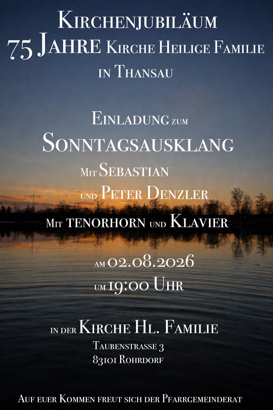 Sonntagsausklang Thansau