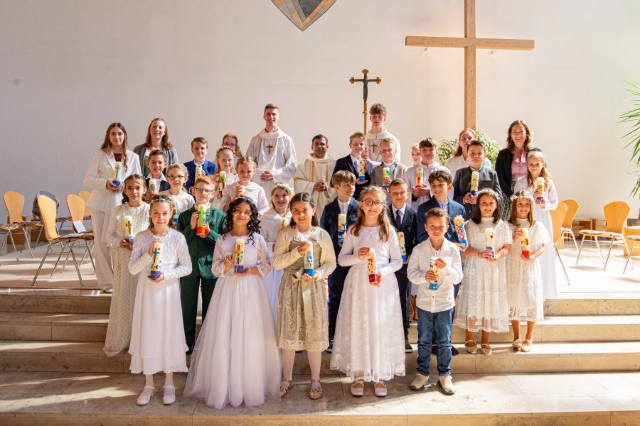 Erstkommunion in St. Franziskus