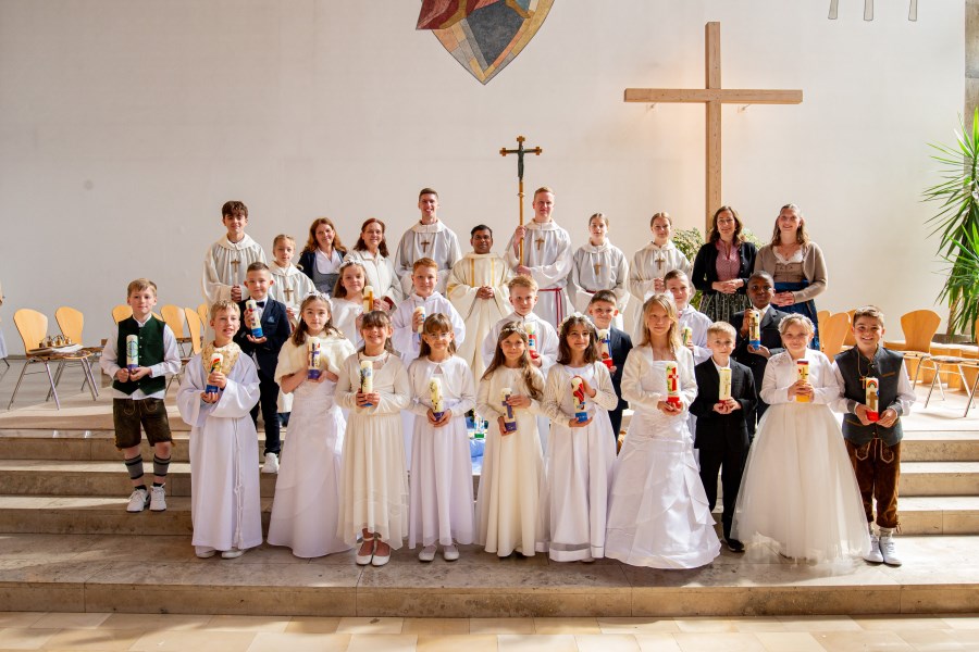 Erstkommunion in St. Franziskus