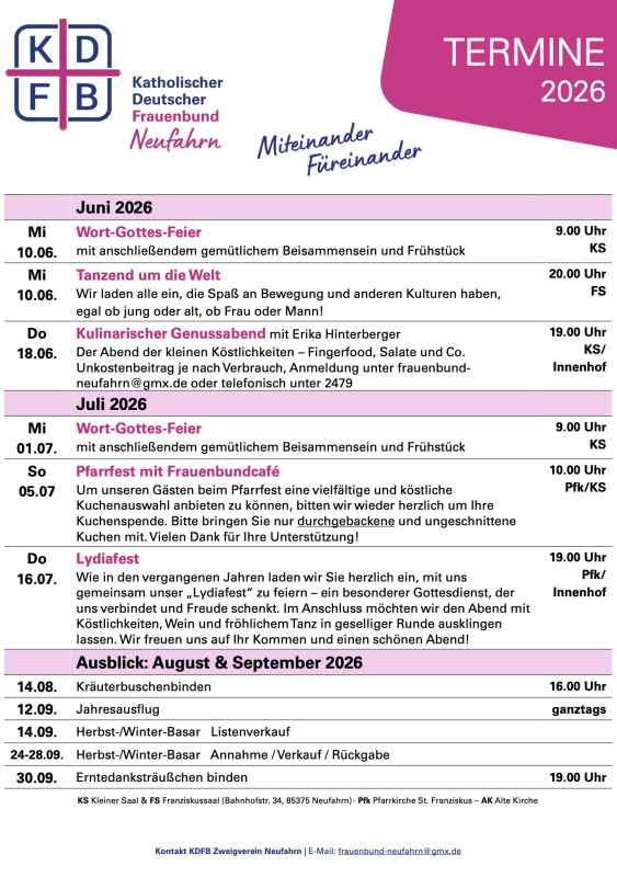 KDFB Programm