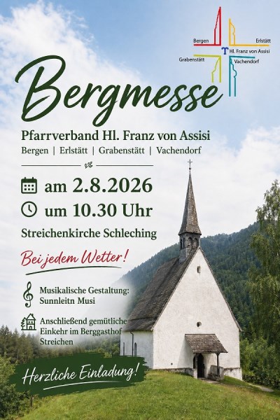 Bergmesse Streichenkirche Schleching