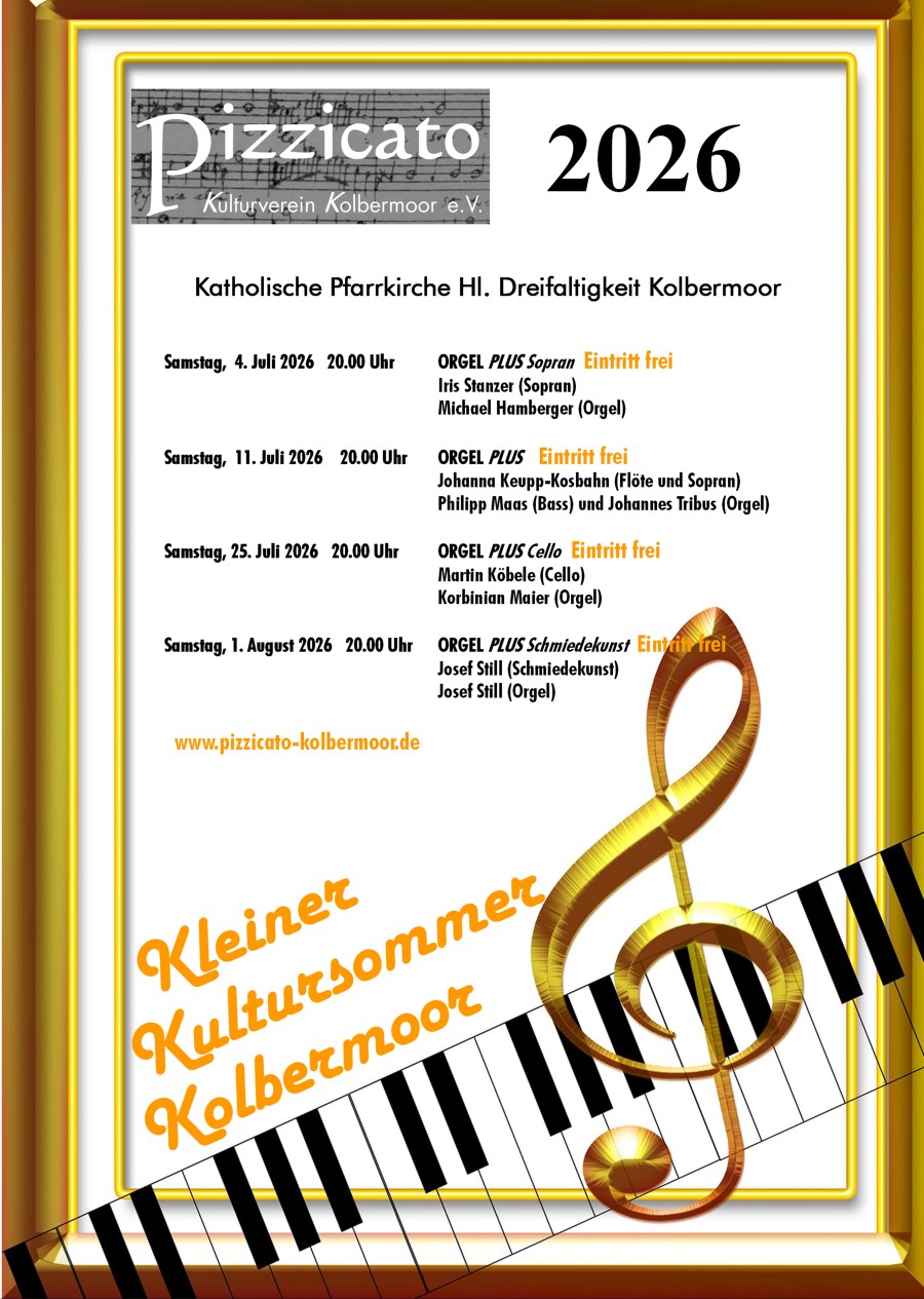 Einladung zum Kultursommer 2026