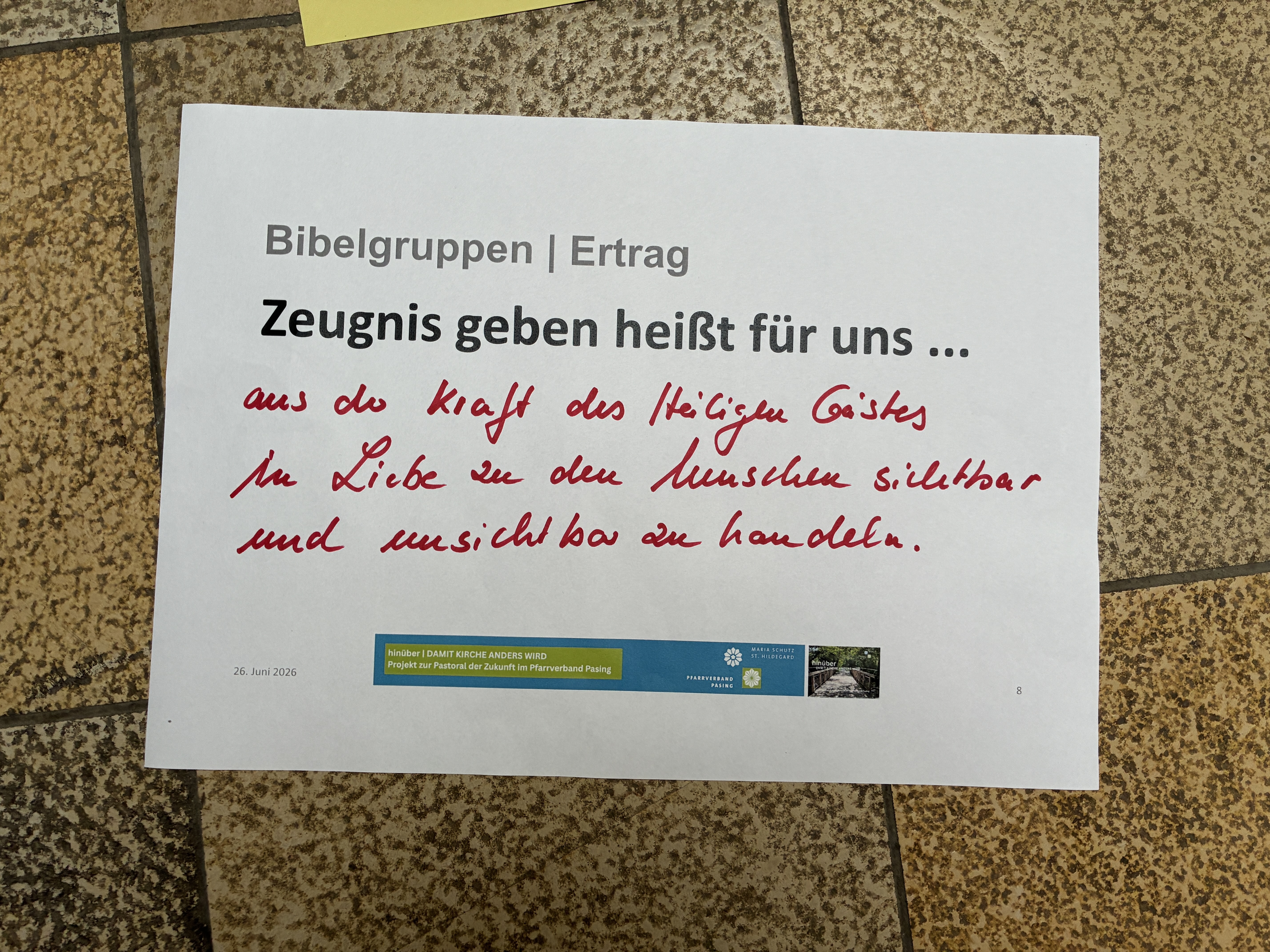 Bild vom 8. Treffen des Hinüber-Projekts 13