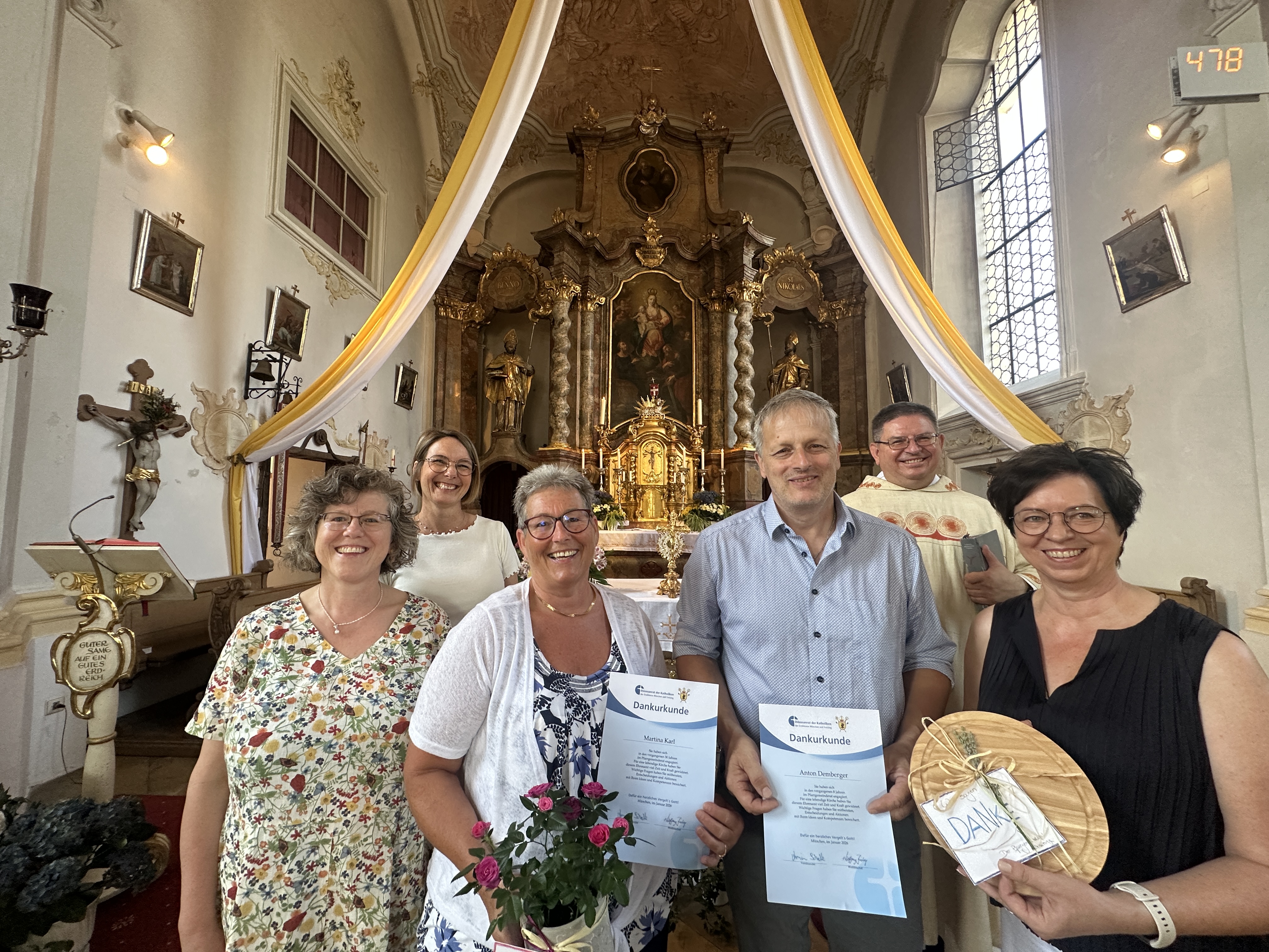 Verabschiedung PGR Mitglieder Erharting