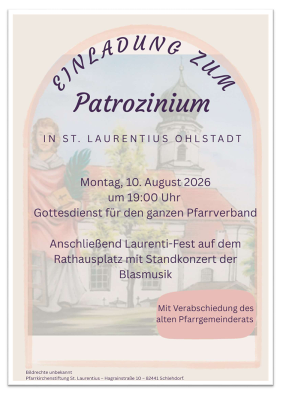Patrozinium 2026