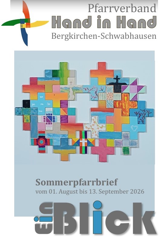 Titelblatt Sommerpfarrbrief 2026