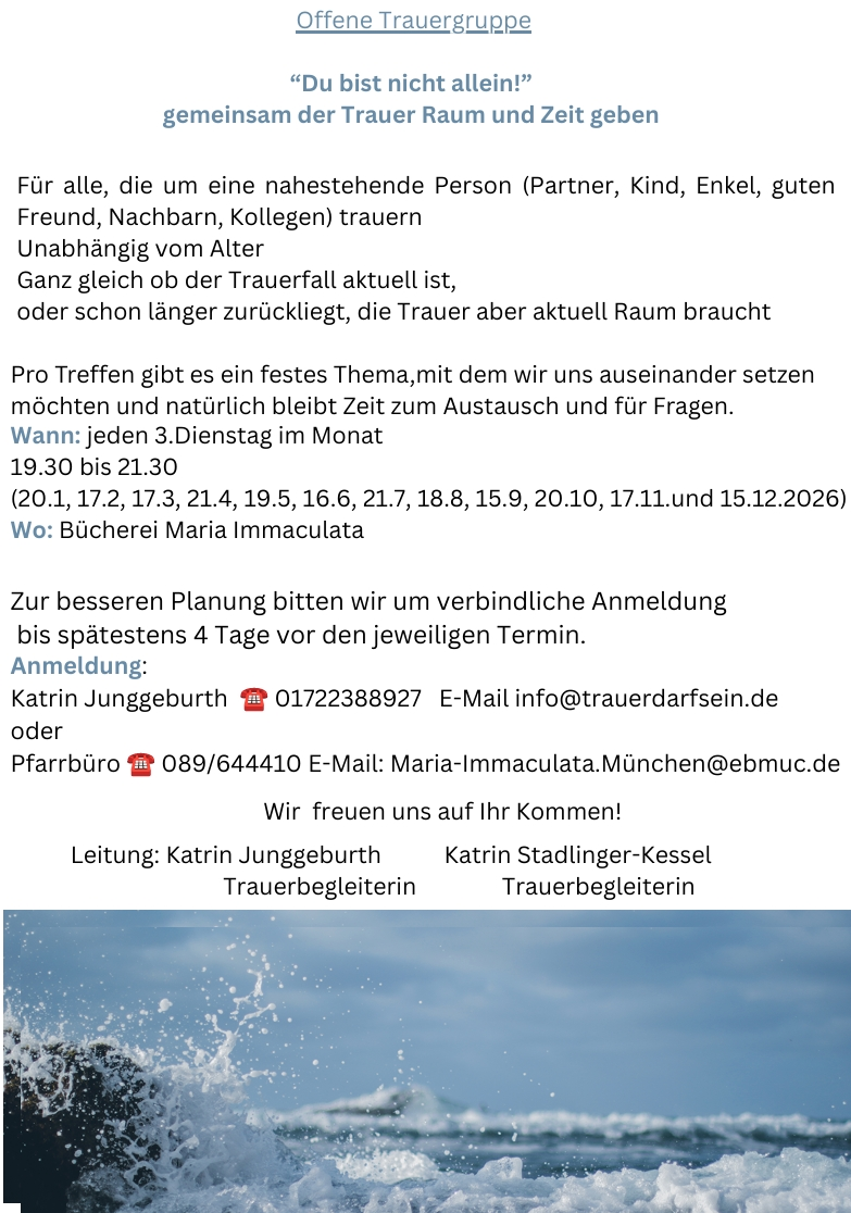 Trauergruppe allgemein