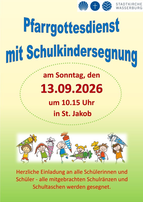 Schulkindersegnung