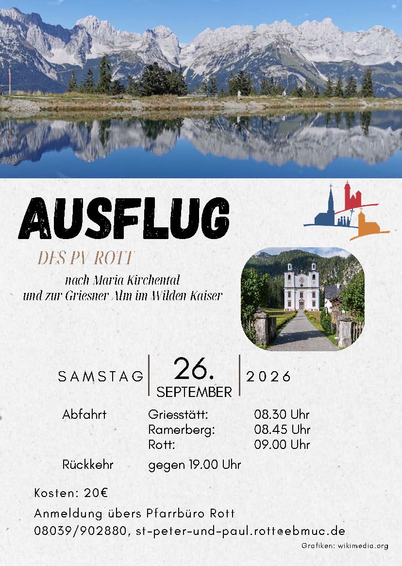 Einladung Pfarrverbandsausflug Maria Kirchental 2026