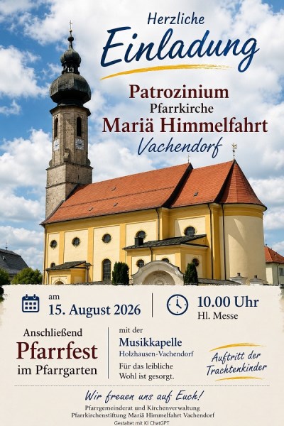 Patrozinium Vachendorf 15.08.2026
