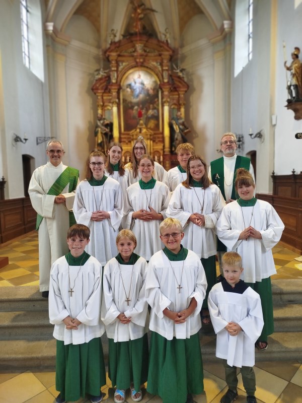 Taufkirchen, neue Ministranten 2026
