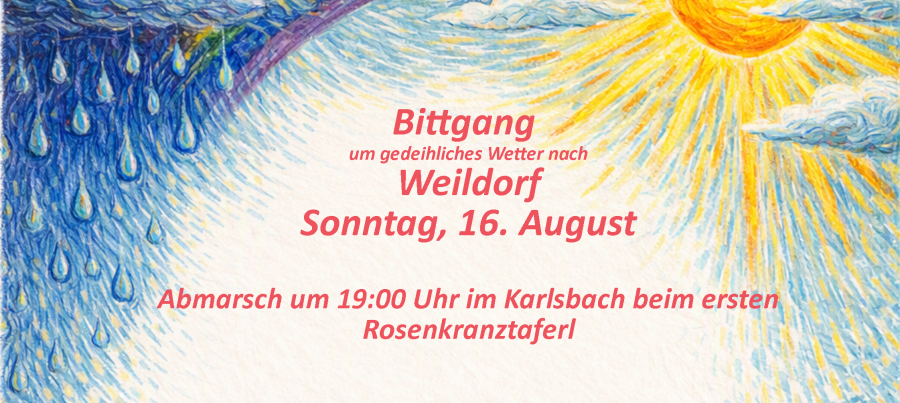 Bittgang nach Weildorf