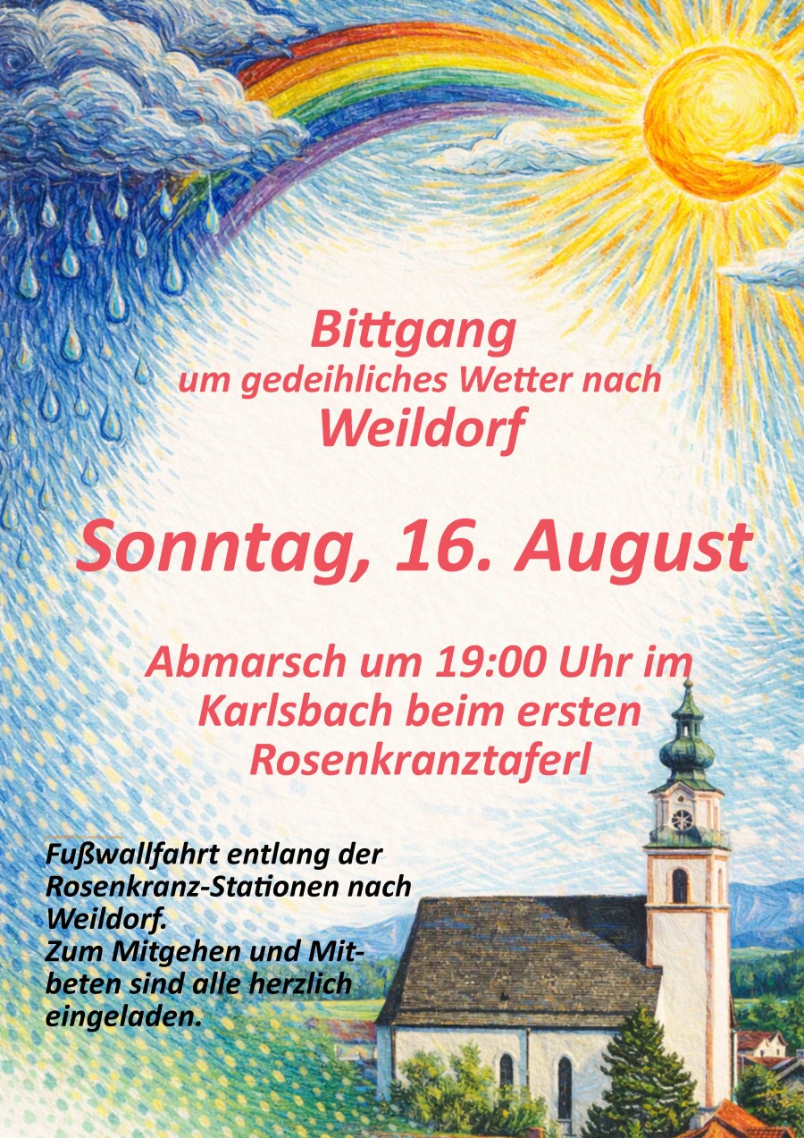 Bittgang nach Weildorf