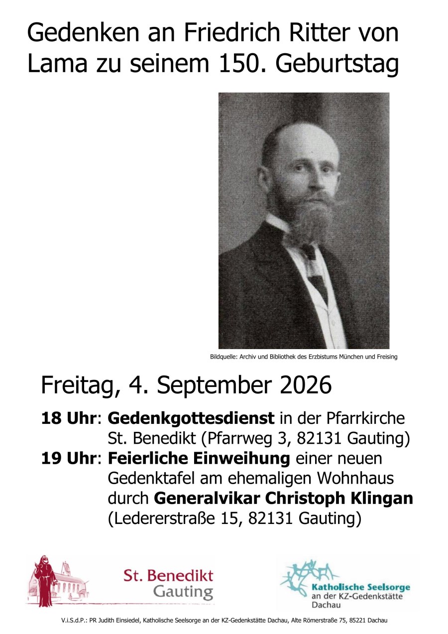 Plakat Einweihung Gedenktafel