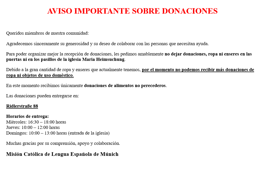 Donaciones