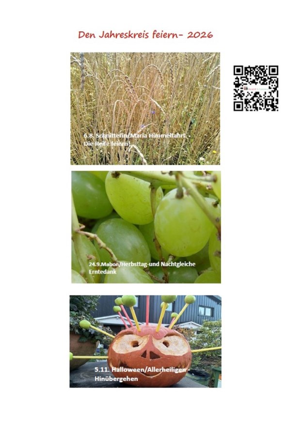 Flyer Jahreskreisfeste