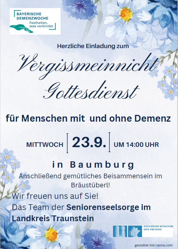 Demenzgottesdienst 2026