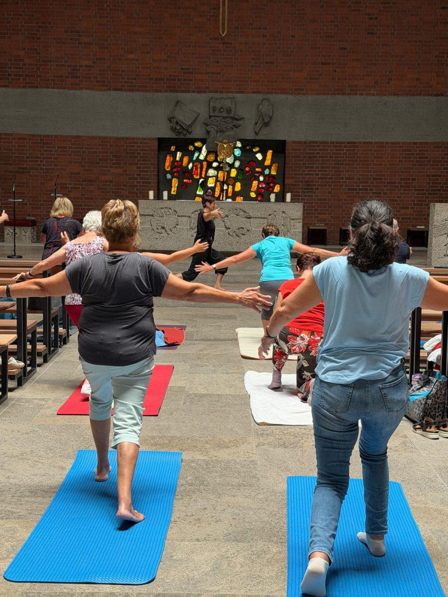 Pilates mit Jesus