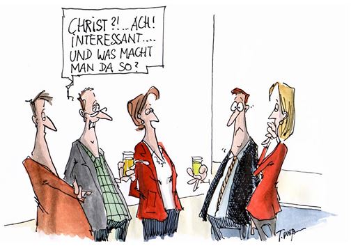 Karikatur Plaßmann