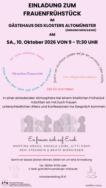 Frauenfrühstück Oktober 2026