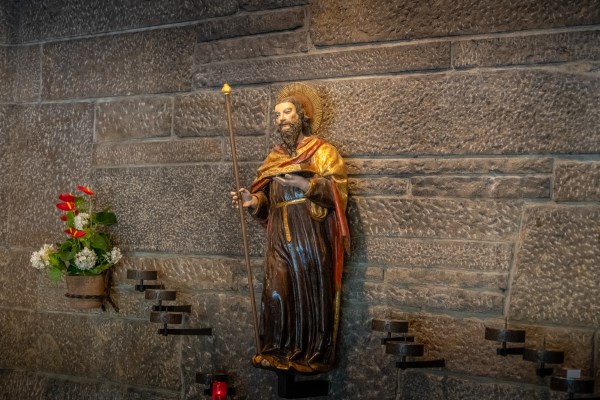 Heiligenfigur St. Severin