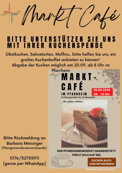 Bitte um Kuchenspende
