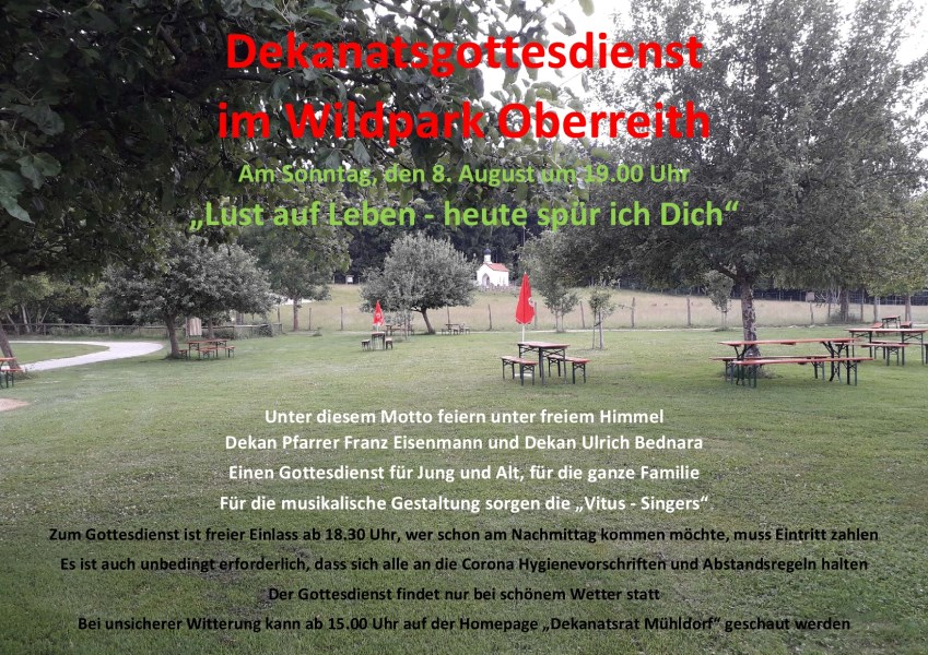 Plakat Dekanatsgottesdienst