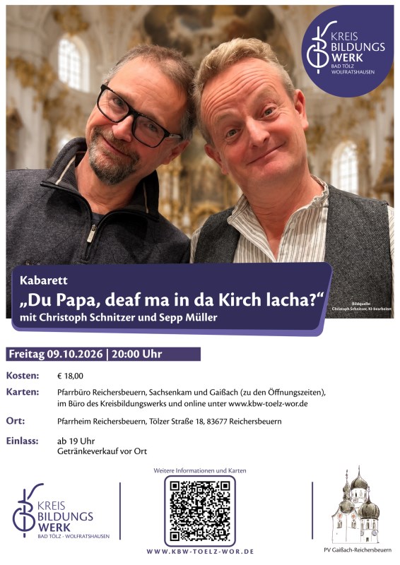 Einladung zum Kirchenkarbarett