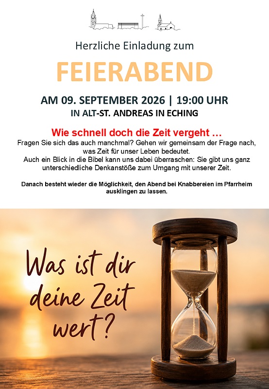 Plakat Feierabend 09.09