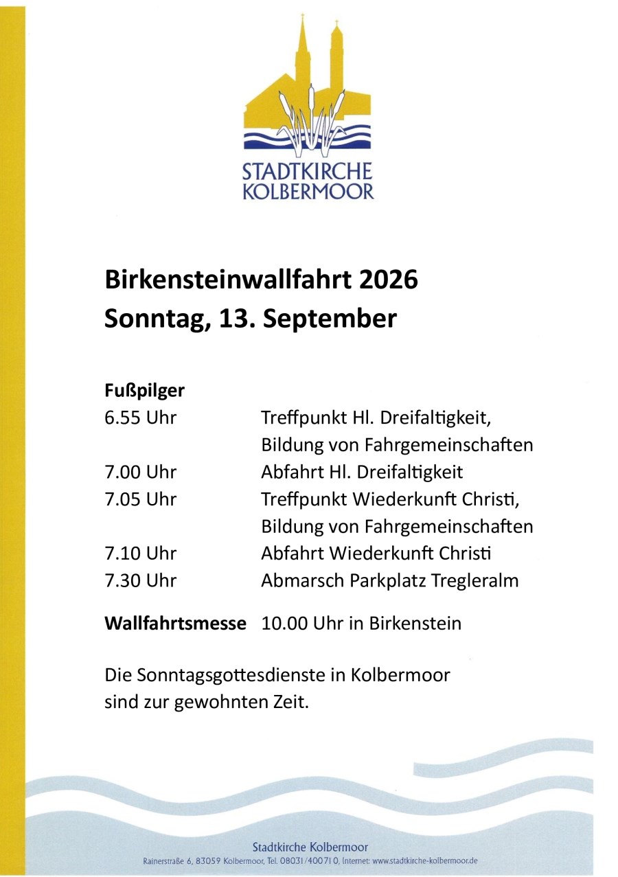 Birkensteinwallfahrt 2026