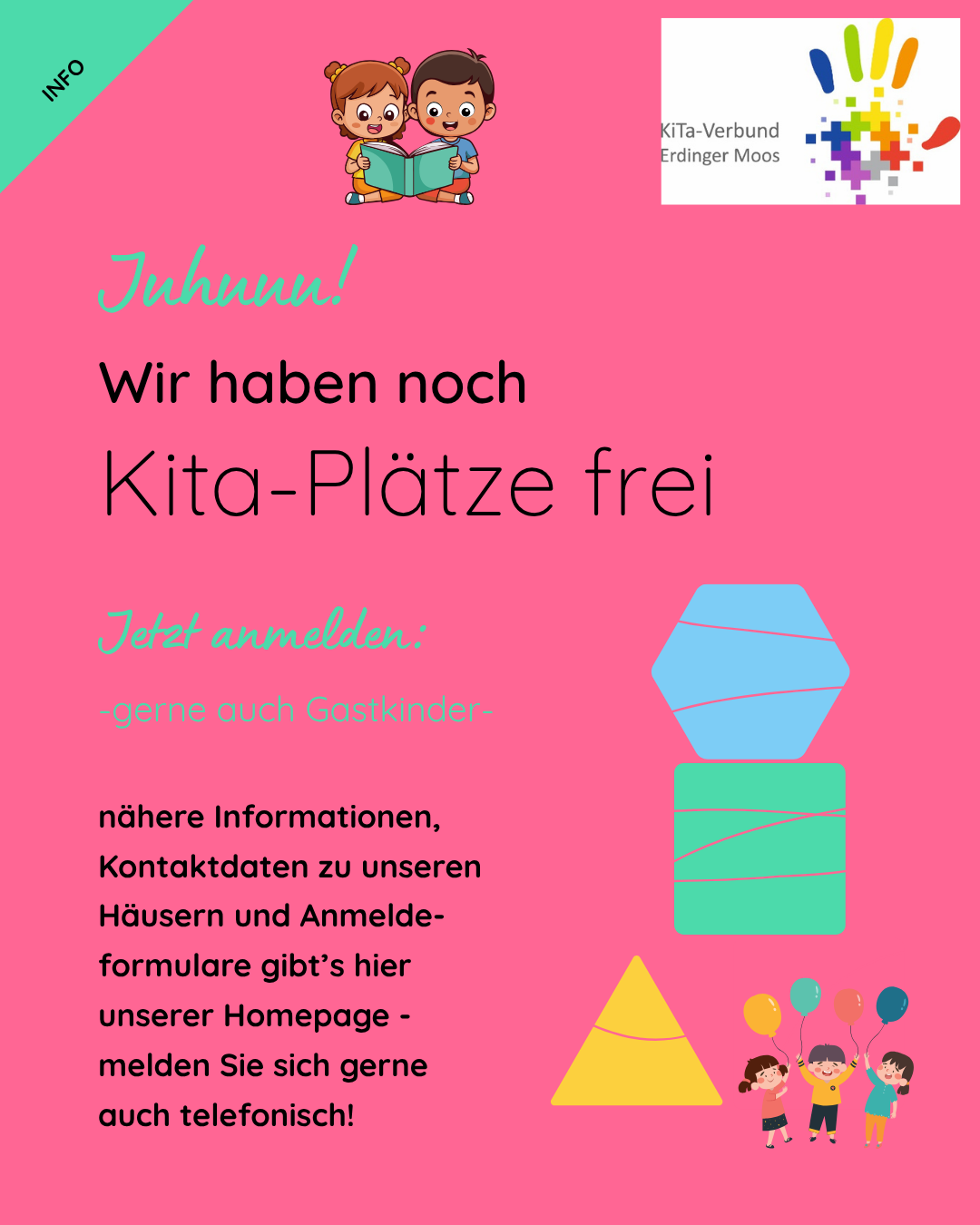 Wir haben noch Plätze frei