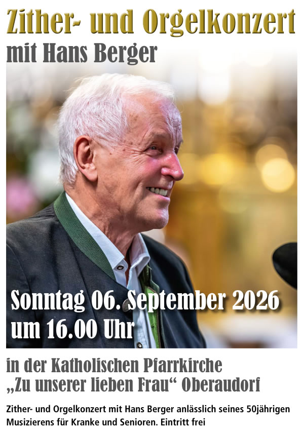 Hans Berger Konzert 06092026
