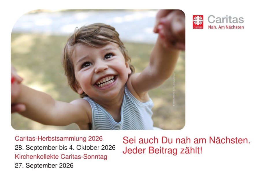 Herbstsammlung der Caritas 2026