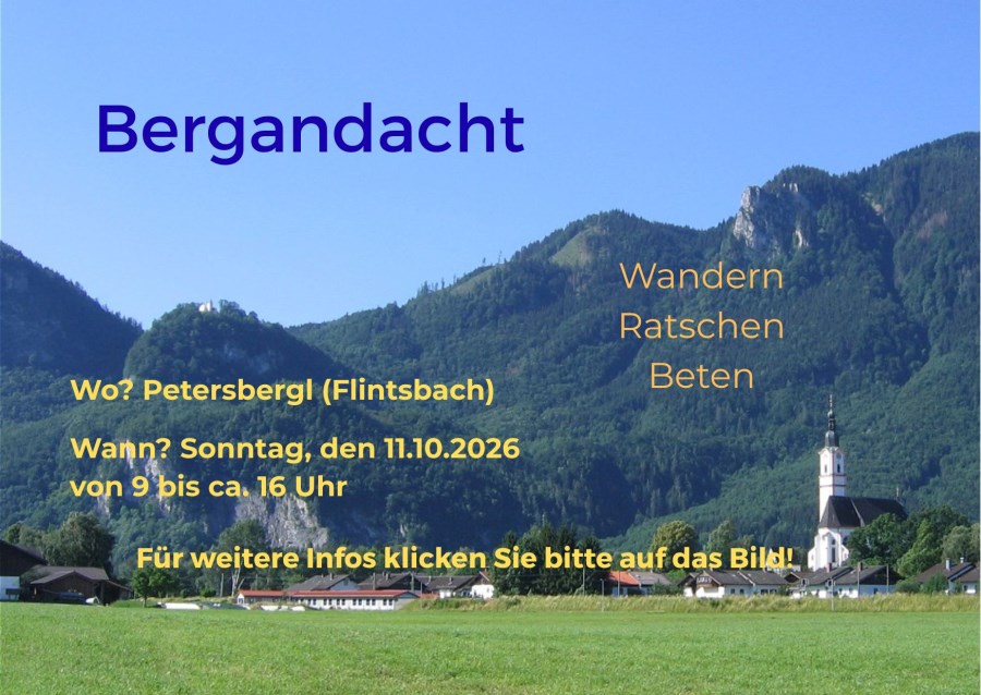 Bergandacht am 11. Oktober 2026