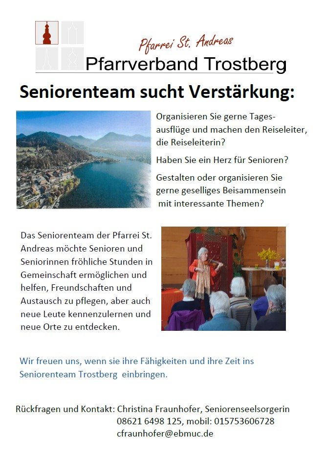 trostberg seniorenteam