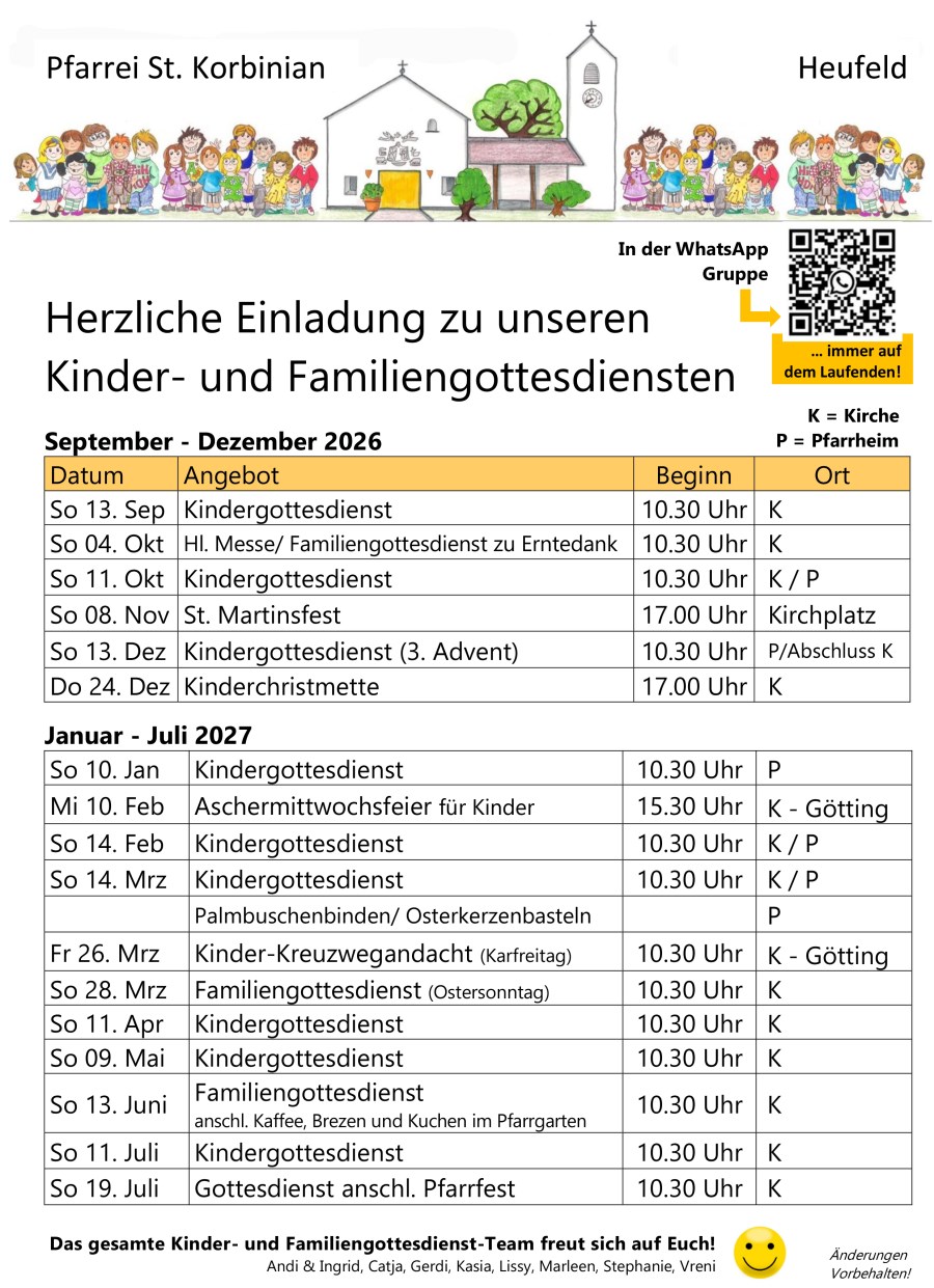 Jahresplakat September 2026 bis Juli 2027