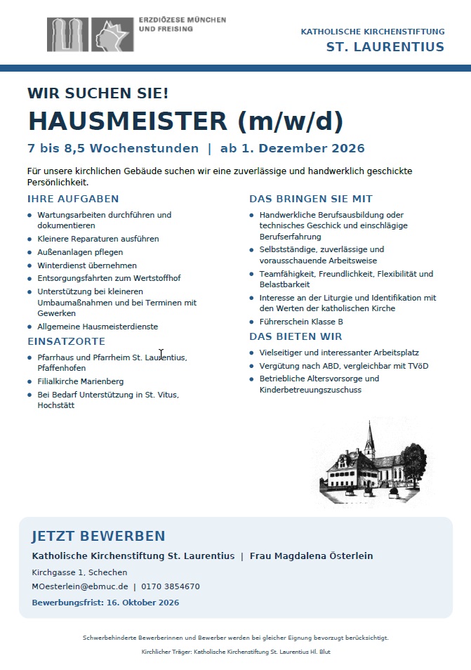 Stellenausschreibung_Hausmeister_St_Laurentius