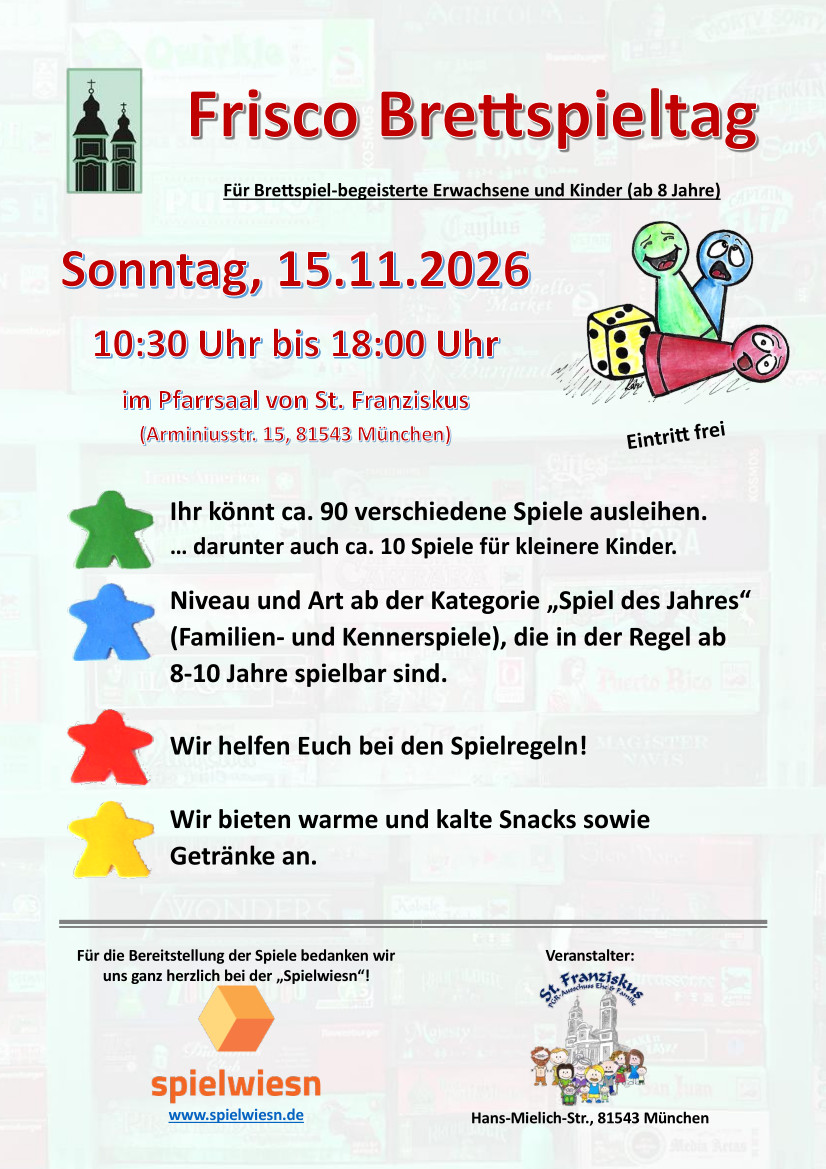 Einladung Brettspieltag