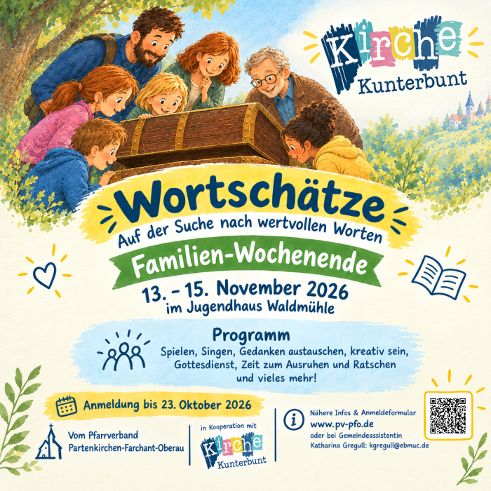 Familienwochenende 2026 Flyer