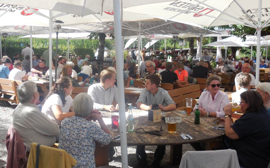Mittagessen in der Klosterschänke Benediktbeuern