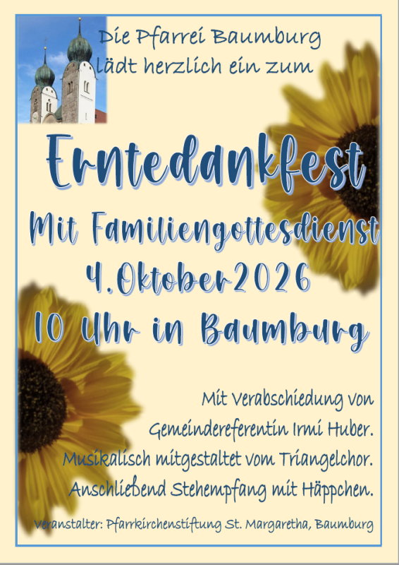 Erntedank 2026