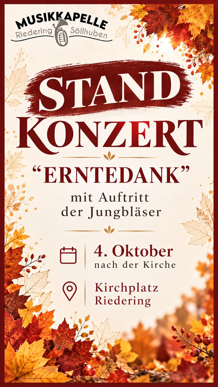 Standkonzert Erntedank