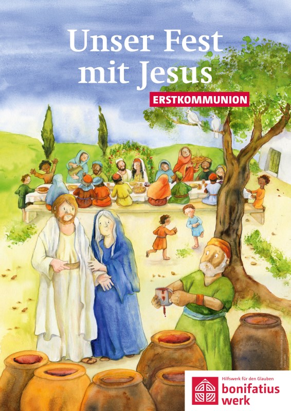 Plakat zur Erstkommunion 2027