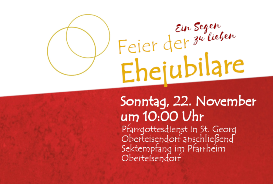 Feier der Ehejubilare